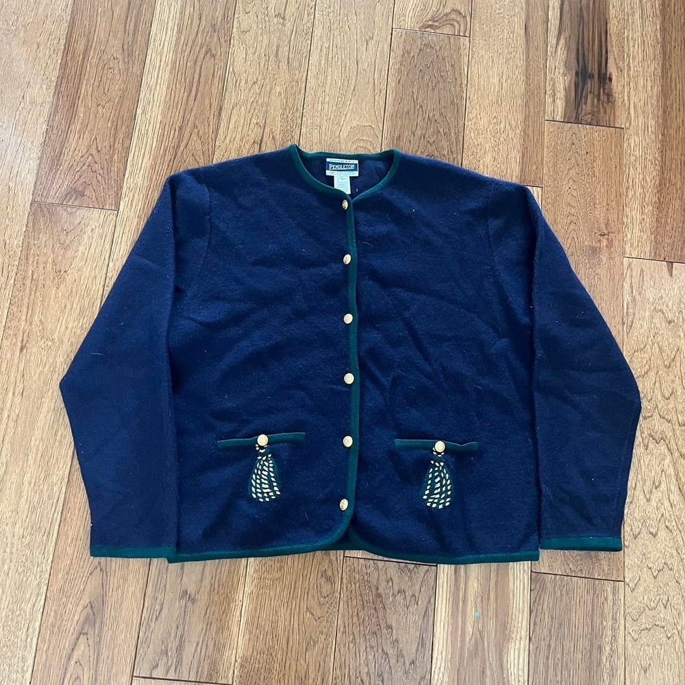 1990s Pendleton Cardigan Sweater size L